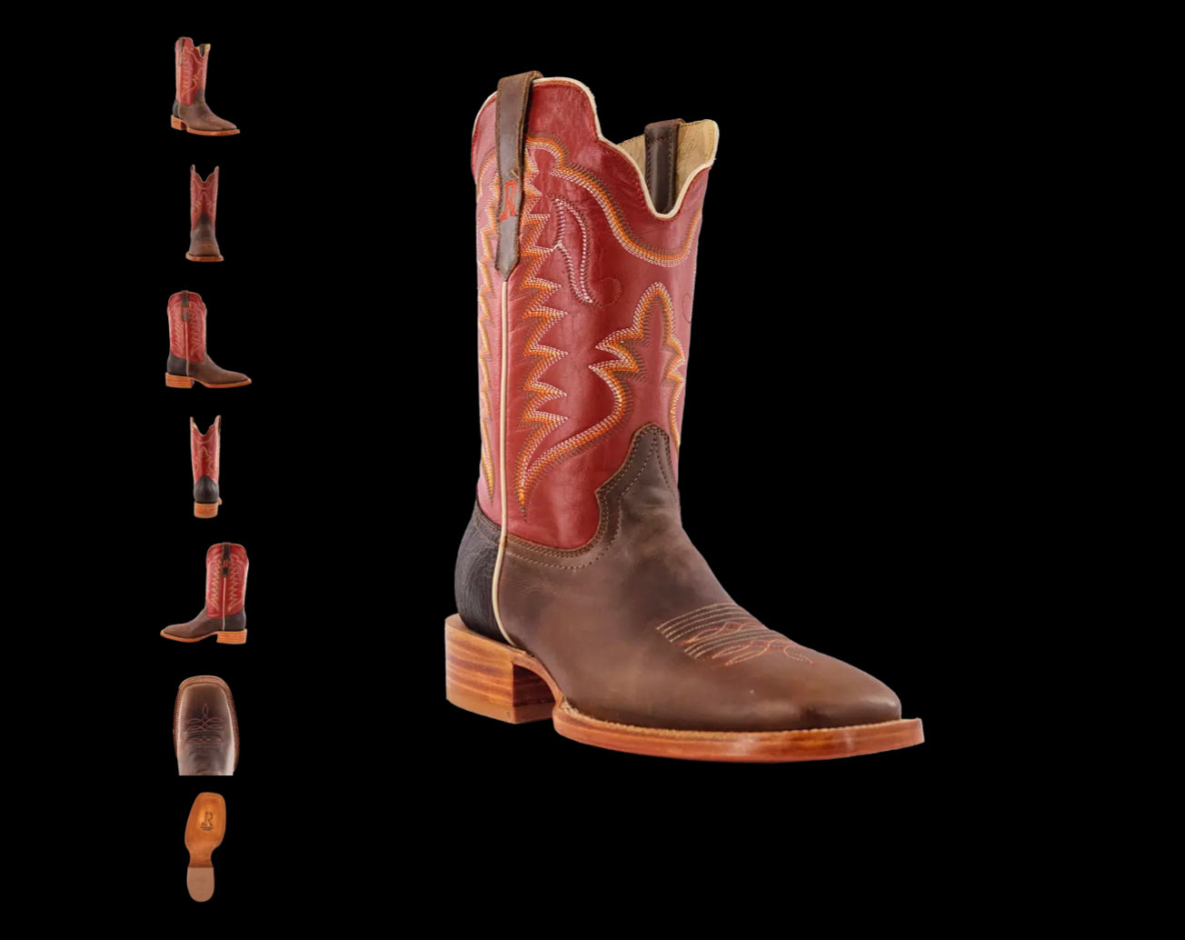 R WATSON ARIZONA TAN COWHIDE BOOT