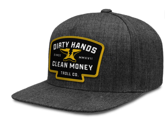 TROLL CLOTHING CO BOLT SNAPBACK HAT