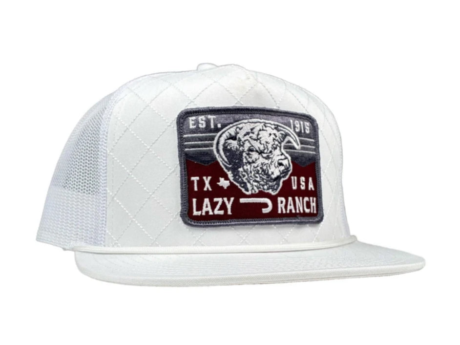 LAZY J RANCHWEAR RED ROCK ROPE TRUCKER HAT