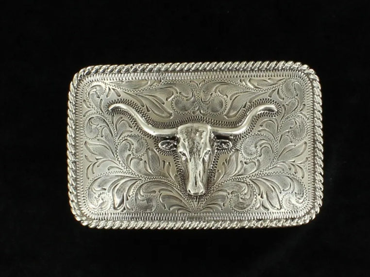 NOCONA MENS LONGHORN BUCKLE