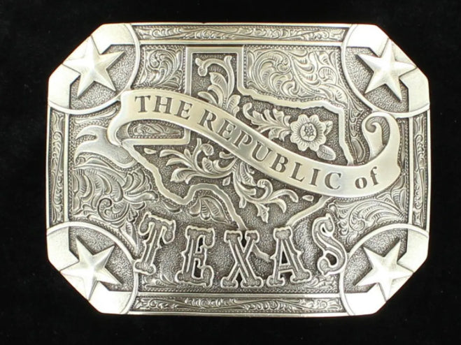 NOCONA MENS REPUBLIC OF TEXAS BUCKLE