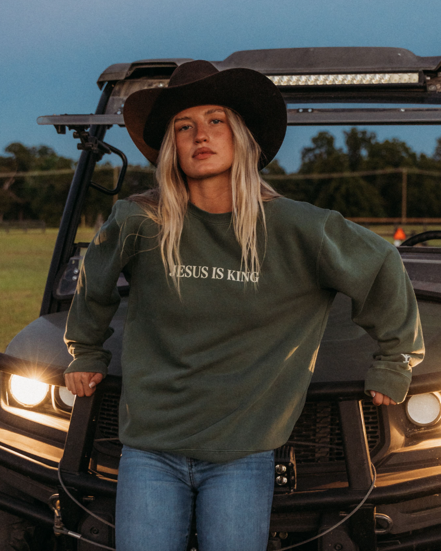 Yee Yee - Jesus Is King Sweatshirt: Large