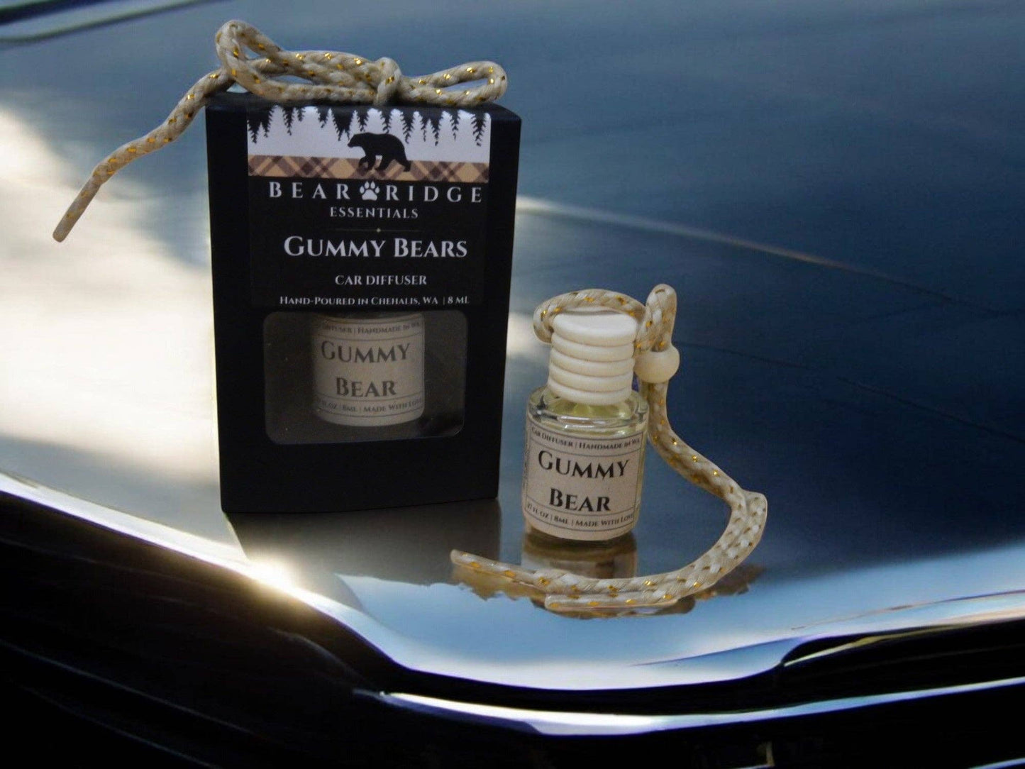 Bear Ridge Essentials - Car Diffusers - 8 ML Bottle: Peach Nectar