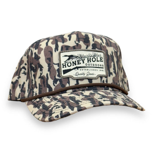 Honey Hole Outdoors - Cotton Rope Hat - Duck Shotty