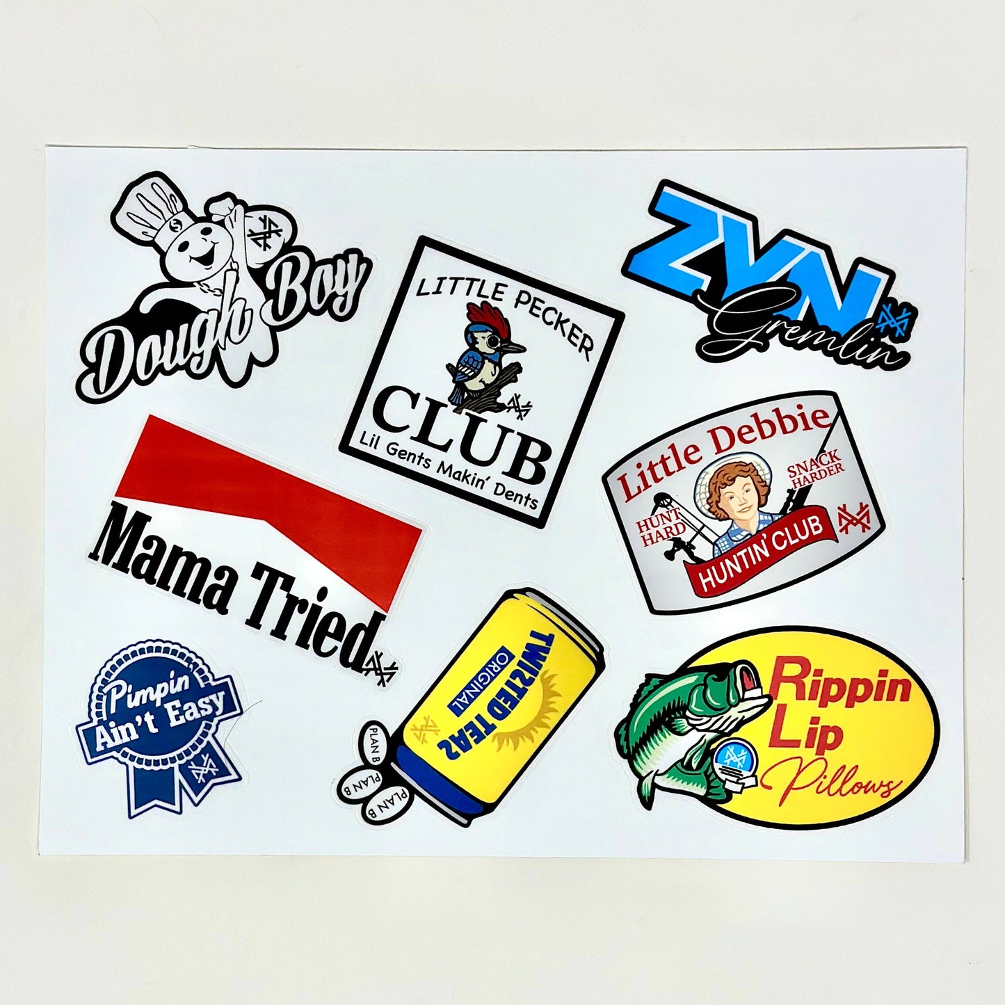 The Mad Hatter Co - MHC Mad Hatter Sticker Pack