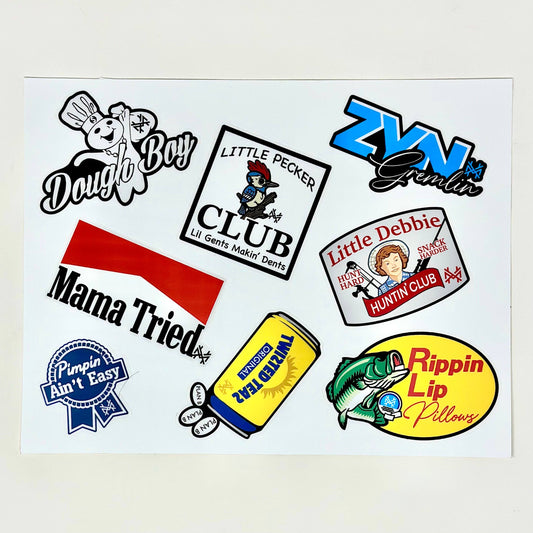 The Mad Hatter Co - MHC Mad Hatter Sticker Pack