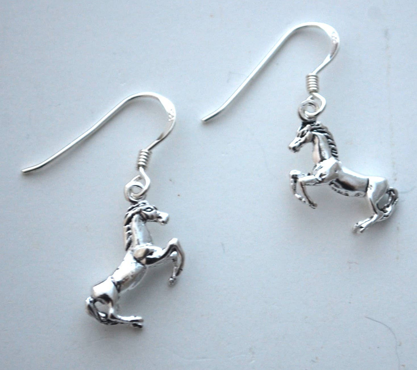 Semaki & Bird - Horse Dangle Earrings - sterling silver Natural History