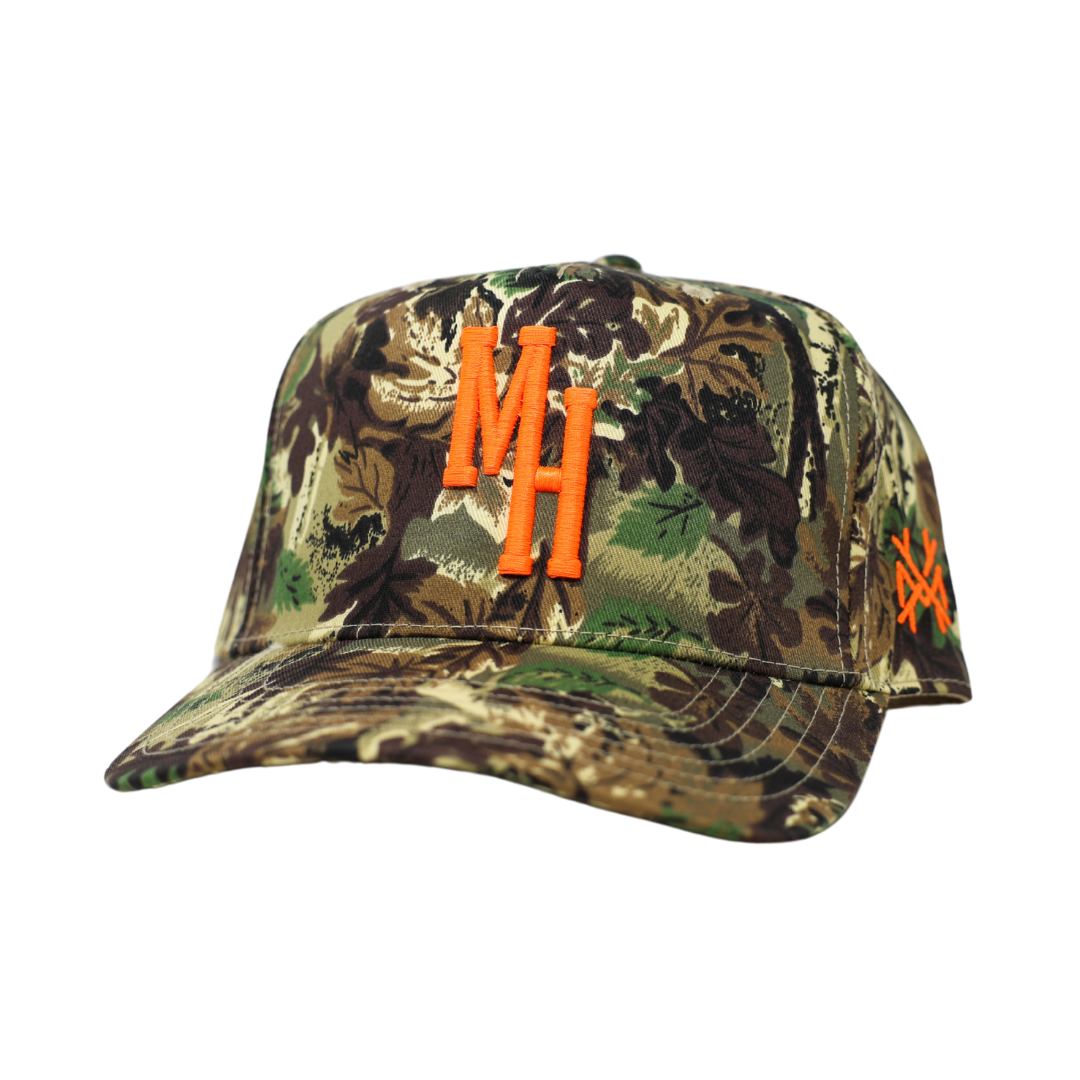 The Mad Hatter Co - The Varsity Trucker Hat: Black/White Otto