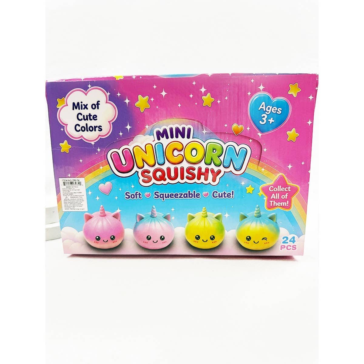 Love and Repeat - Mini Unicorn Mystery Dumpling Squishy with Steamer: MIX COLOR / ONE(24)
