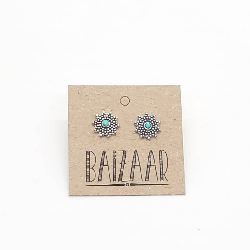Baizaar - Turquoise Stardust Stud