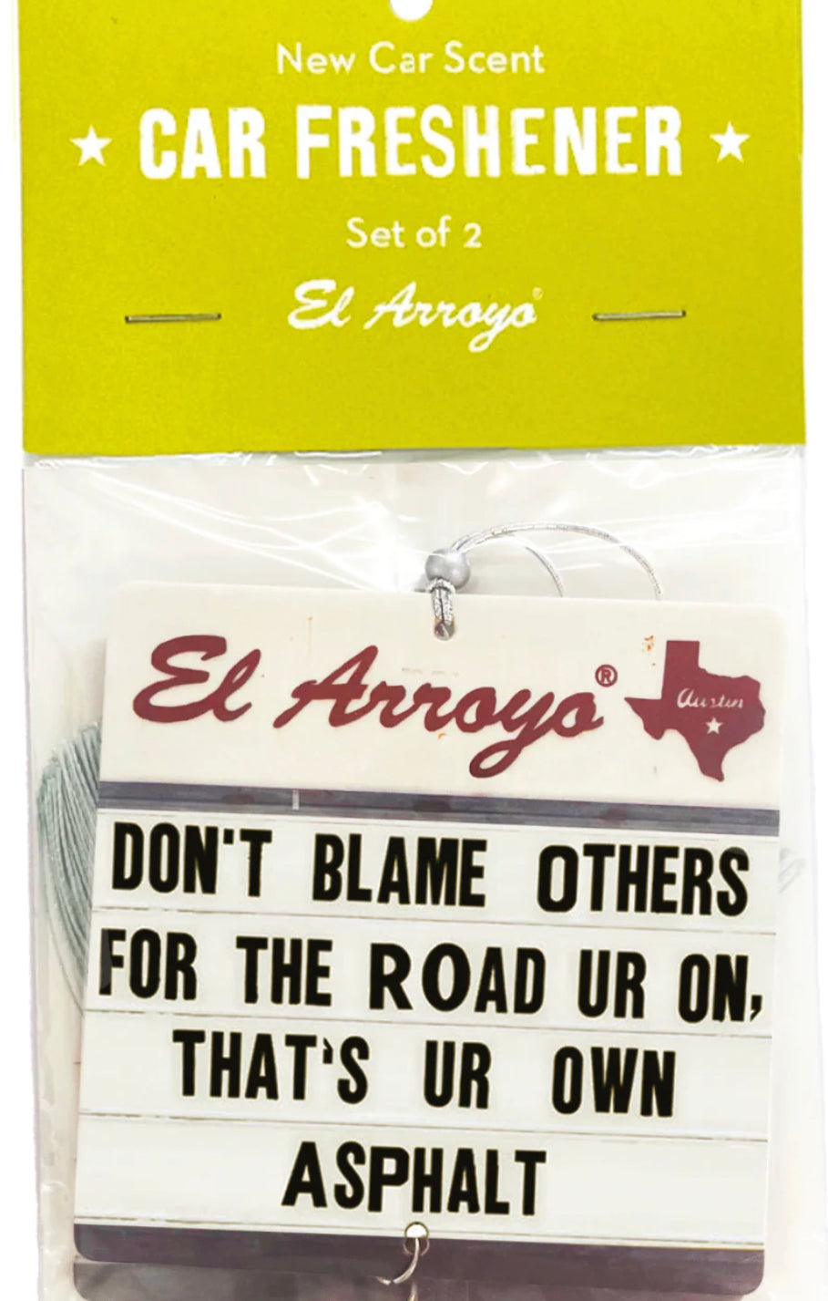 EL ARROYO CAR AIR FRESHENER
