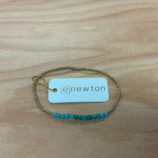 E NEWTON GOLD BLISS 2MM BEAD BRACELET