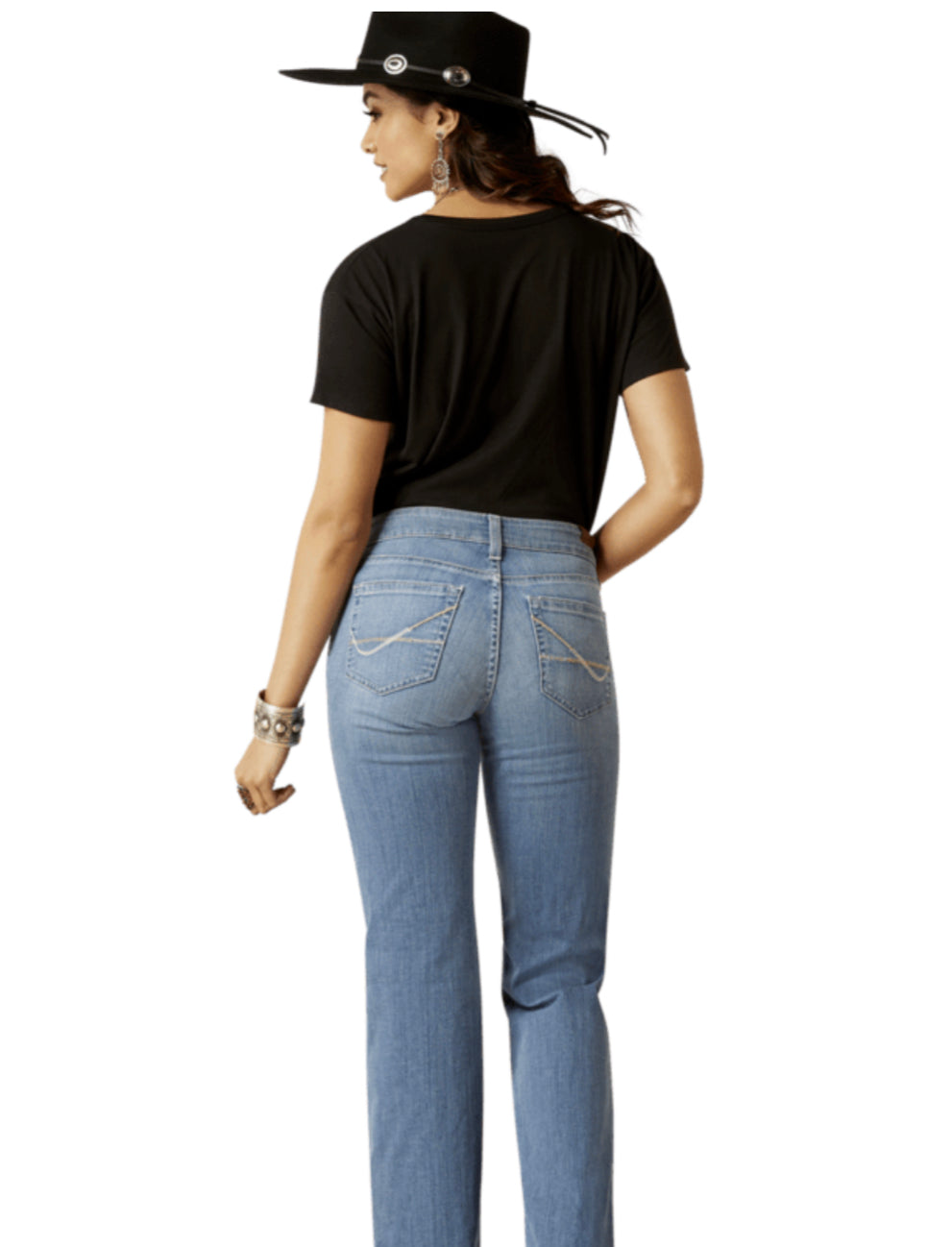 ARIAT WOMENS PERFECT RISE MILLI TROUSER JEAN IN TENNESSEE