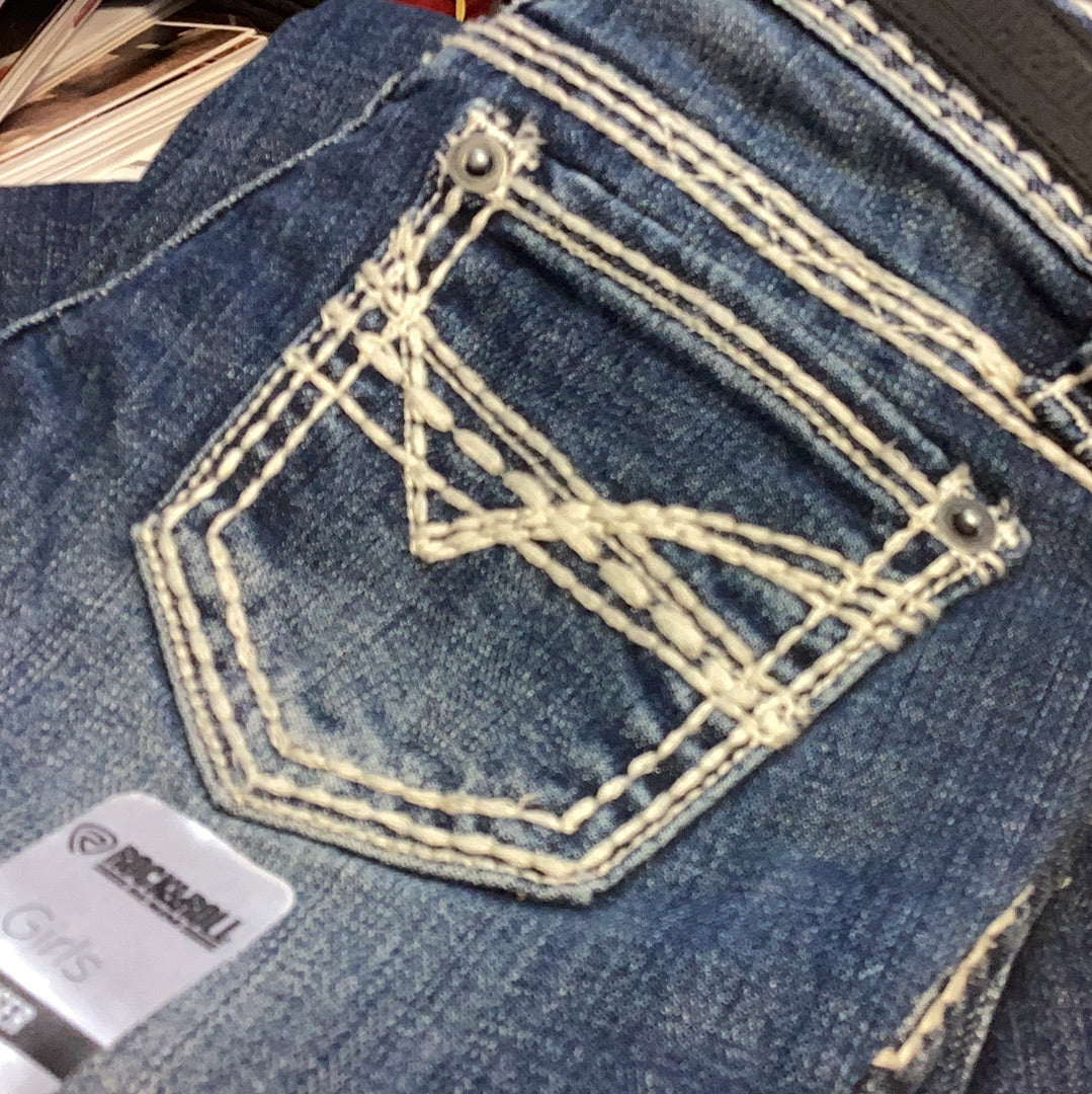 Rock&Roll girls trouser dark vintage G5F9516