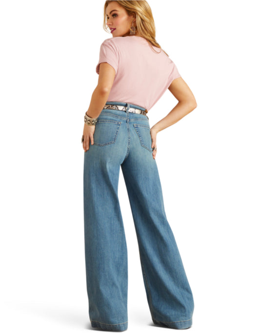 ARIAT WOMENS ULTRA HIGH RISE JAZMINE WIDE LEG IN DELAWARE