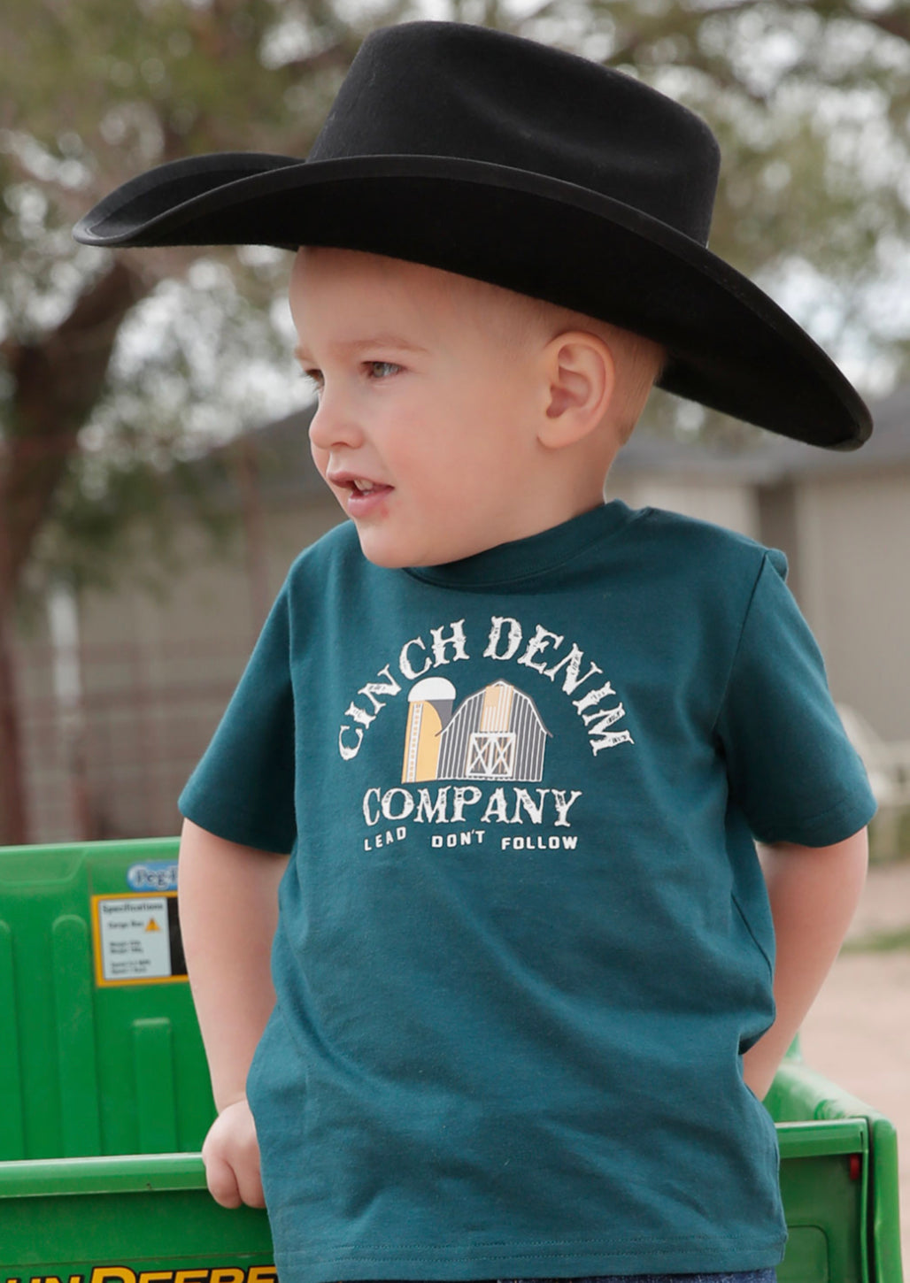 CINCH INFANTS DENIM COMPANY TEE