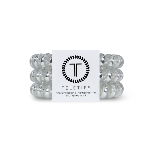 TELETIES - Electric Silver - Large
