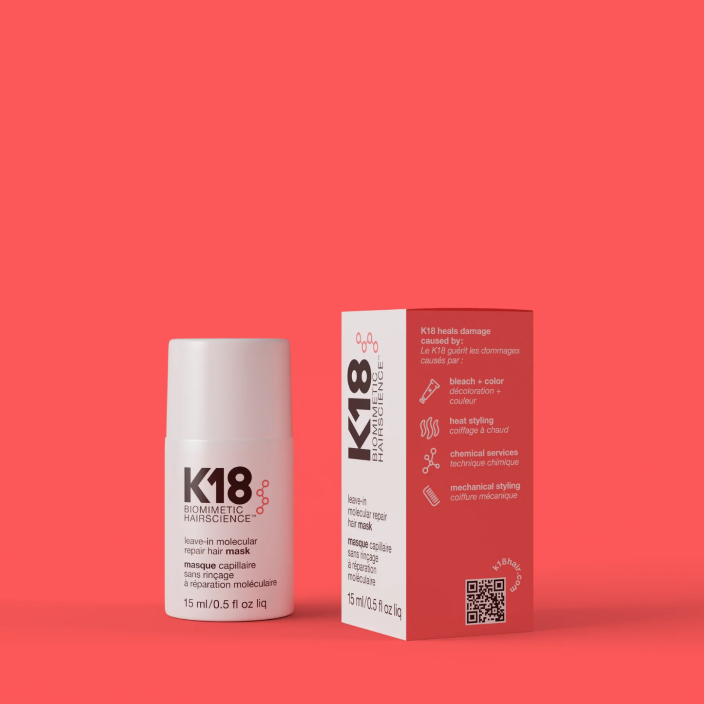 Rucci Professional - K18-31007 K18 Leave-In Molecular Repair Hair Mask (15mL)