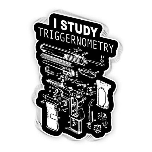 Shield Republic LLC - I Study Triggernometry Decal
