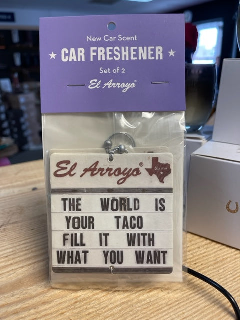EL ARROYO CAR AIR FRESHENER