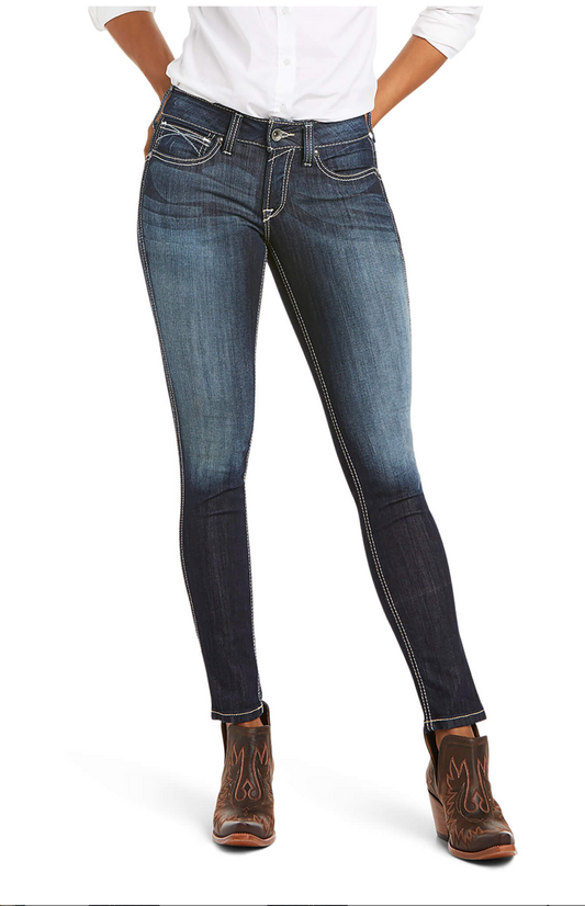 ARIAT WOMENS MID RISE SKINNY