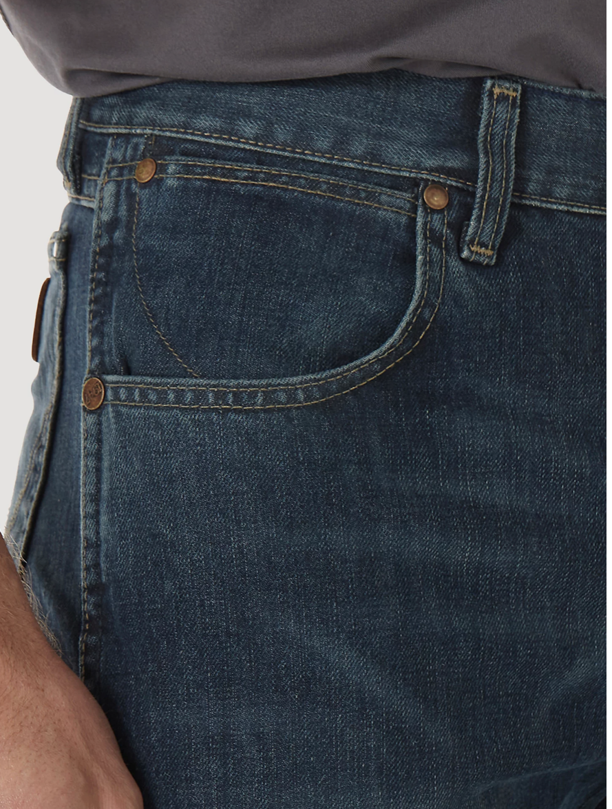 WRANGLER RETRO MENS PREMIUM PATCH SLIM BOOT 1077MWZRW