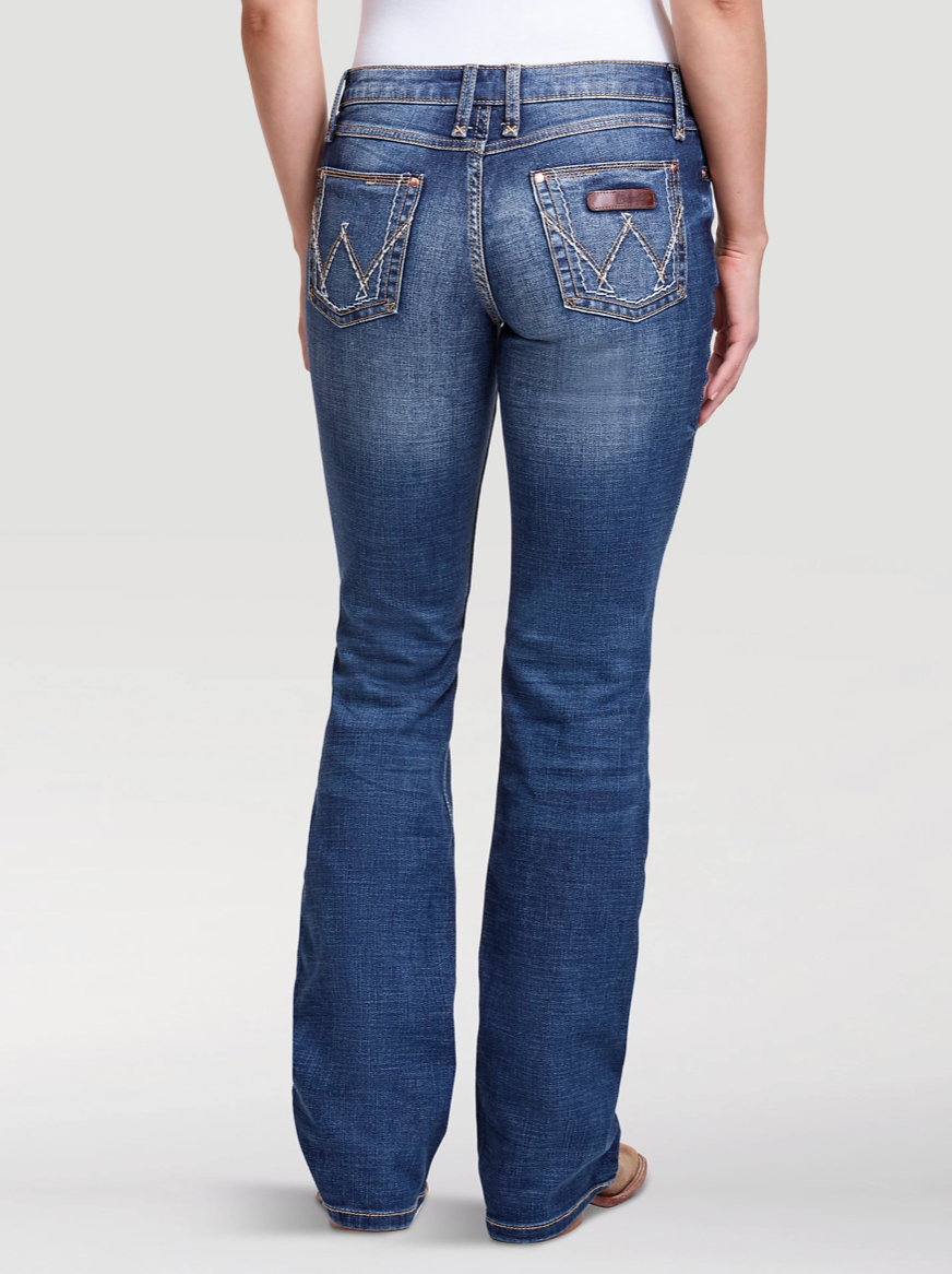 WRANGLER RETRO WOMENS MAE MID-RISE BOOT CUT