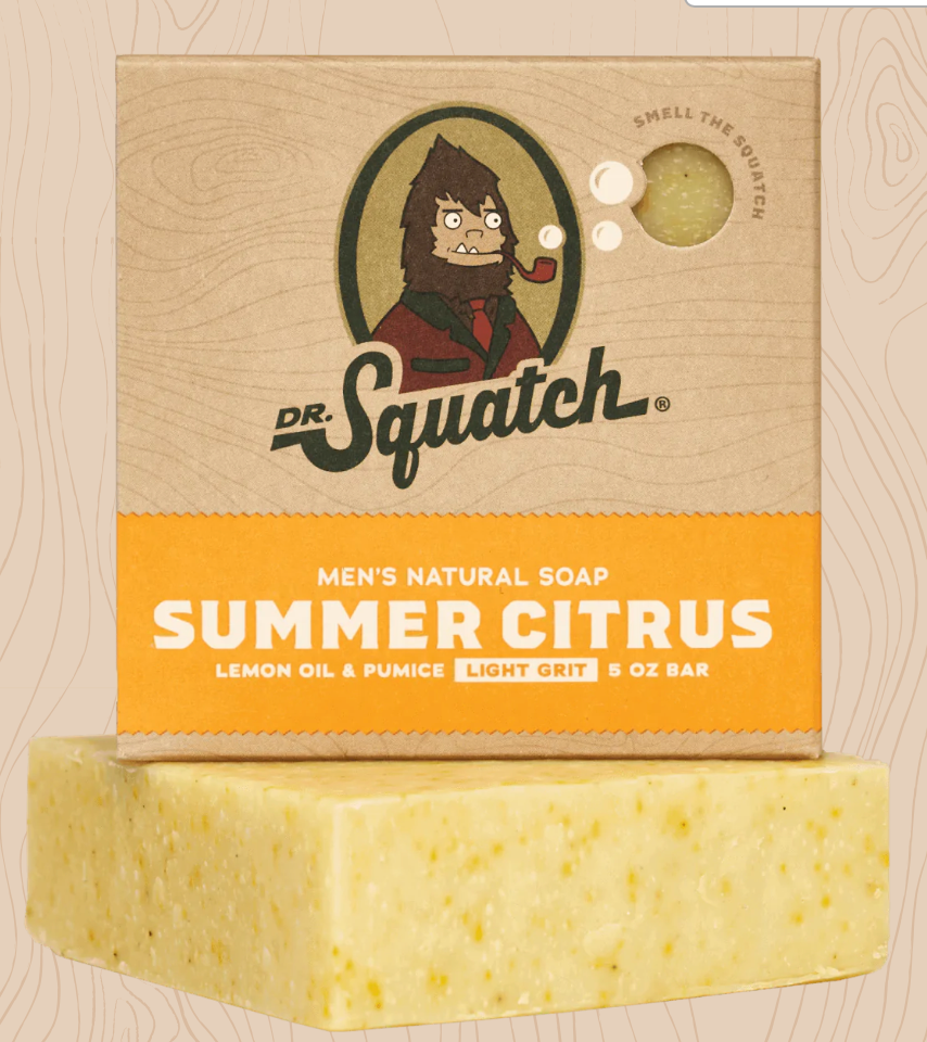 DR SQUATCH MENS NATURAL SOAP