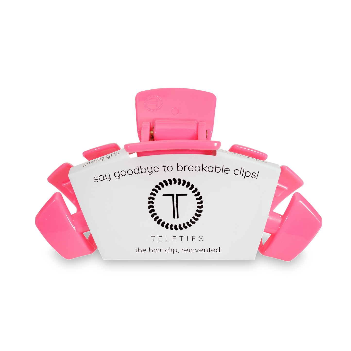 TELETIES - Hot Pink Large Clip