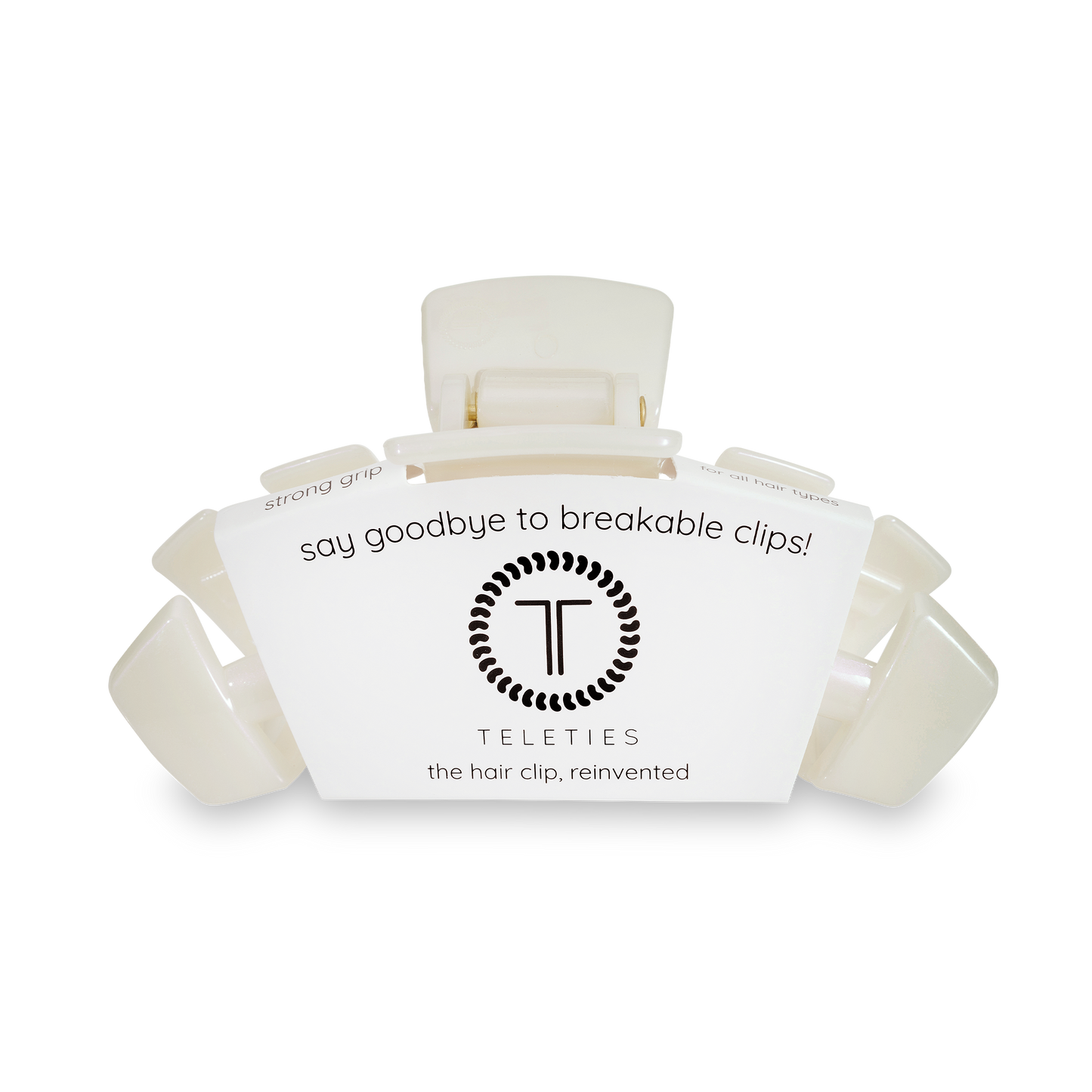 TELETIES - Peppermint Large Clip