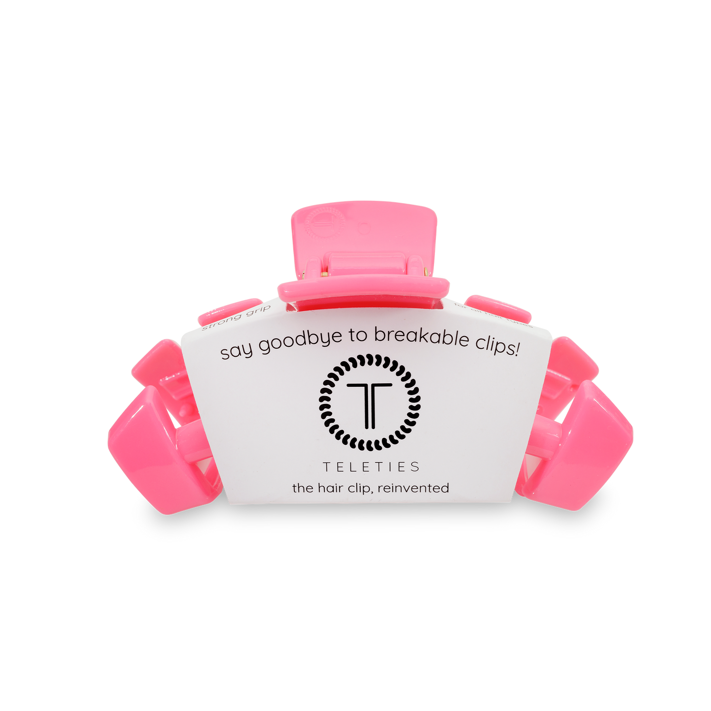 TELETIES - Hot Pink Medium Clip