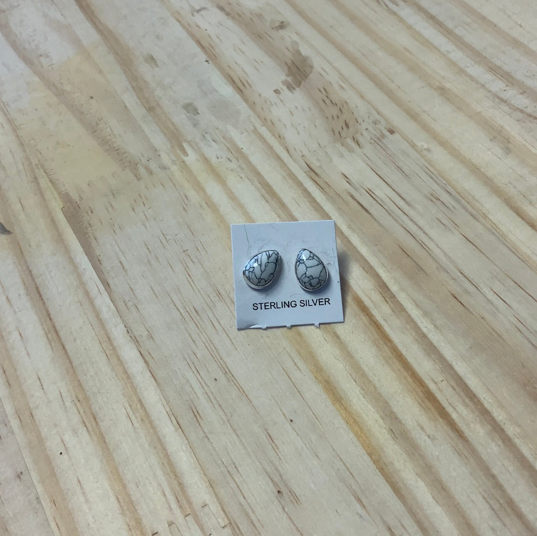 SILVER STAR JEWELRY STERLING SILVER LARGE STUDS