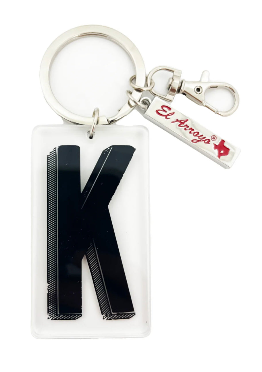 EL ARROYO MARQUEE LETTER KEYCHAINS