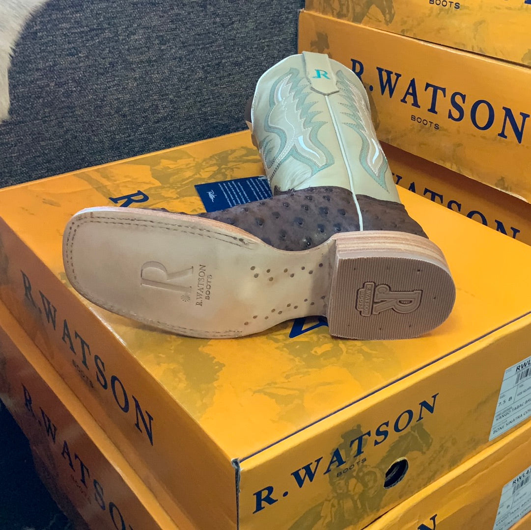 R WATSON KANGO TABAC BRUCIATO FQ/BONE SINATRA COWHIDE