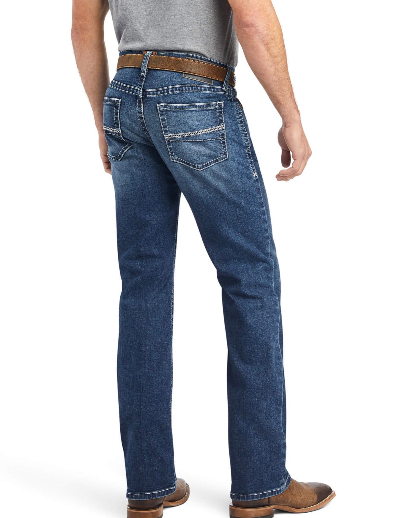 ARIAT MENS M4 HUGO BOOT JEAN IN BANNOCK