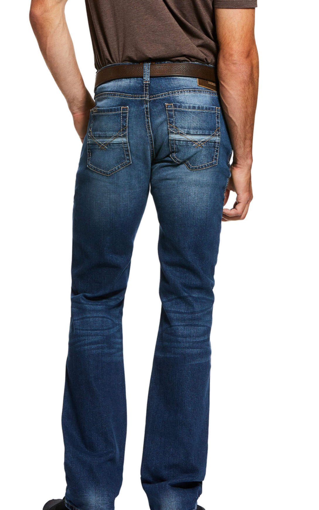 ARIAT MENS M7 STRETCH NASSAU STACKABLE STRAIGHT JEAN