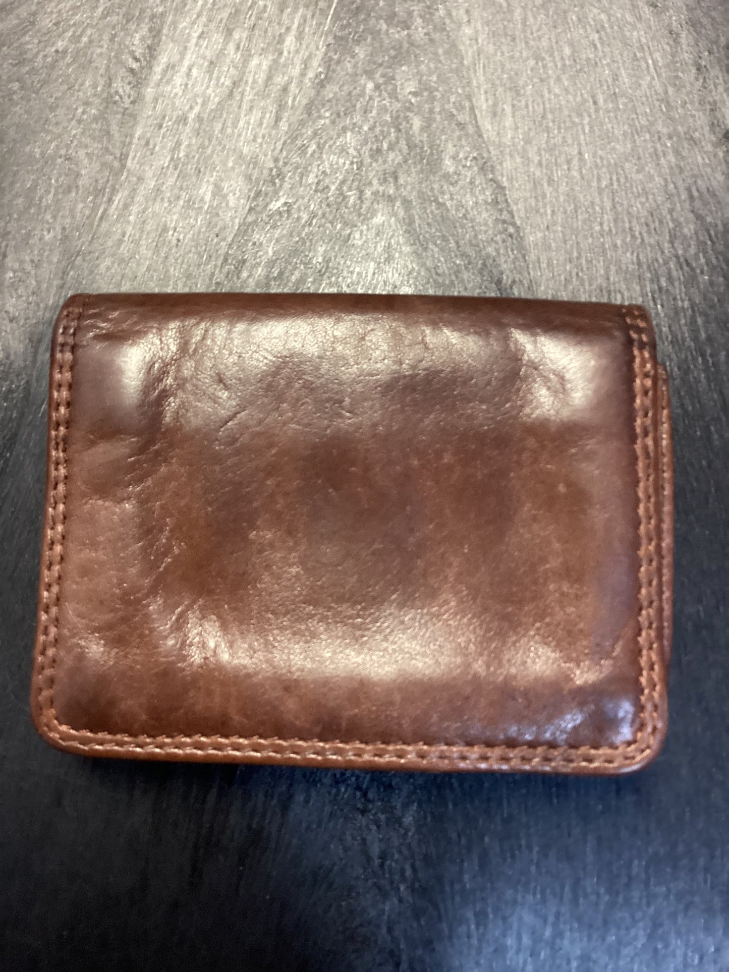 SPAGHETTI WESTERN BROWN LEATHER WALLET