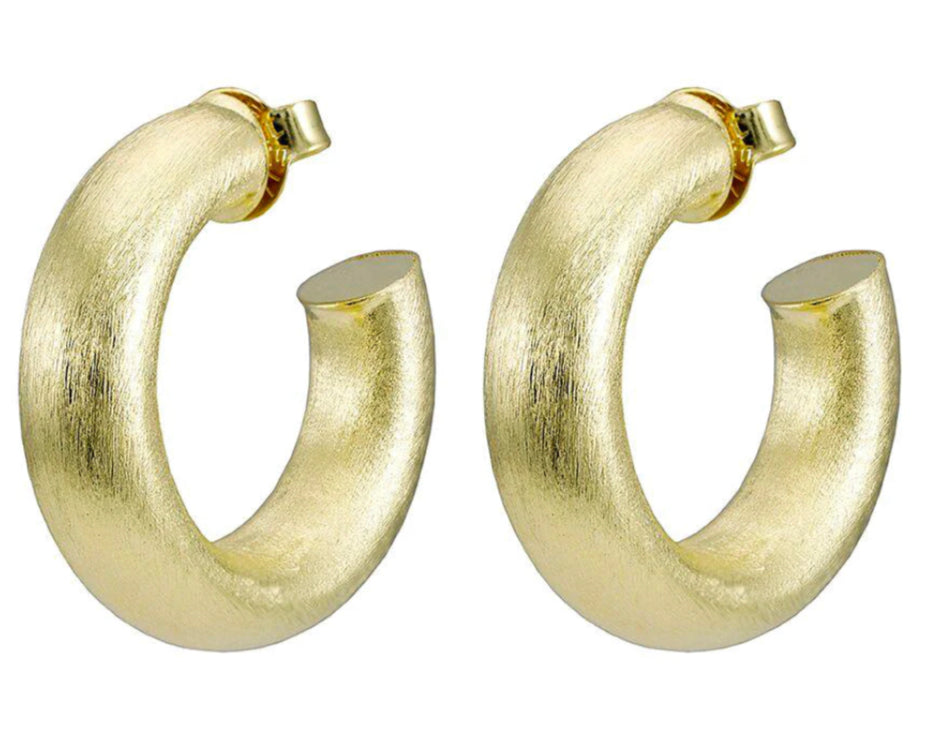 SHEILA FAJL SMALL CHANTEL HOOPS