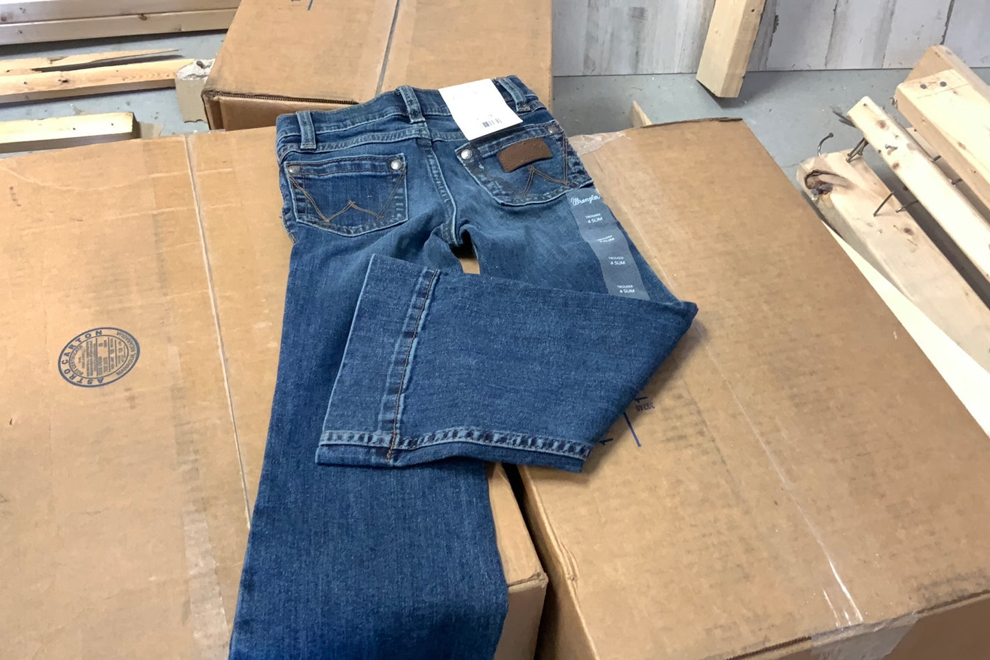 WRANGLER RETRO GIRLS TROUSER JEAN