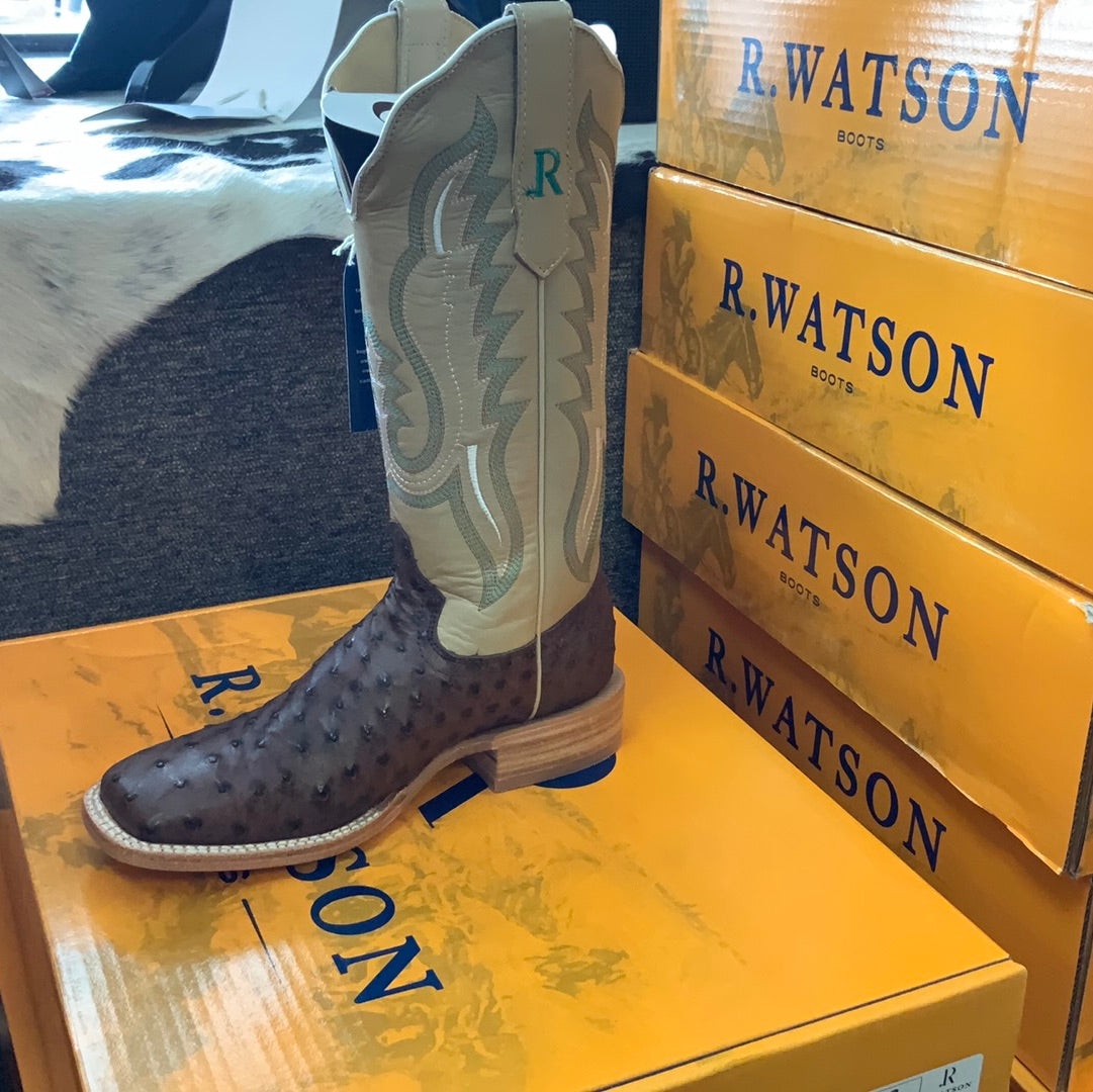 R WATSON KANGO TABAC BRUCIATO FQ/BONE SINATRA COWHIDE