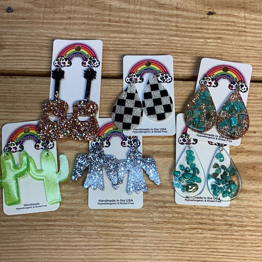 Randan’s Acrylic Earrings