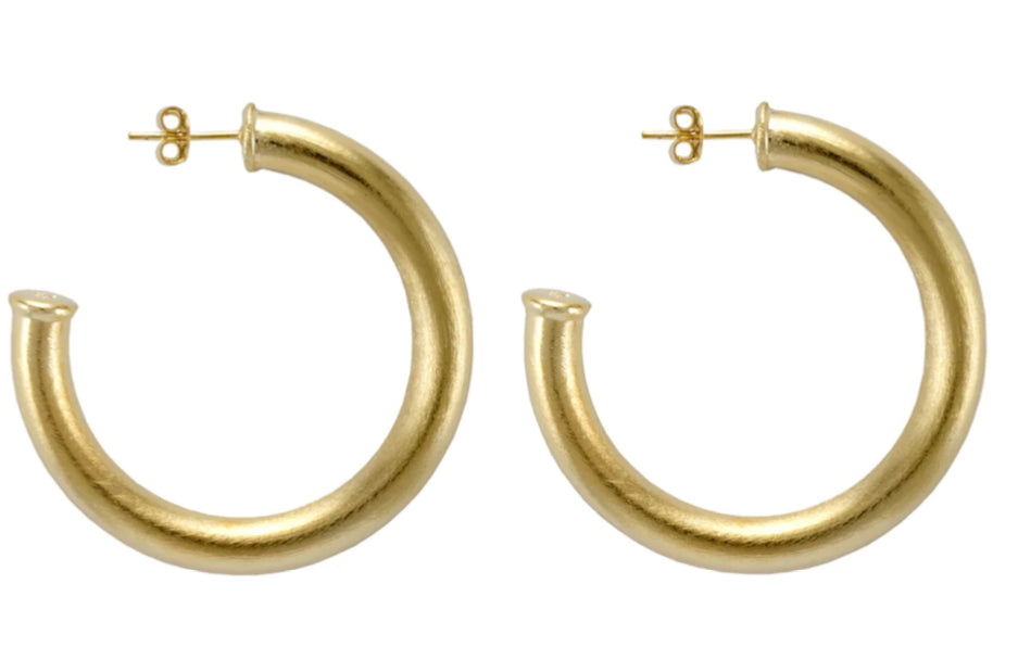 SHEILA FAJL CHANTEL HOOP EARRINGS