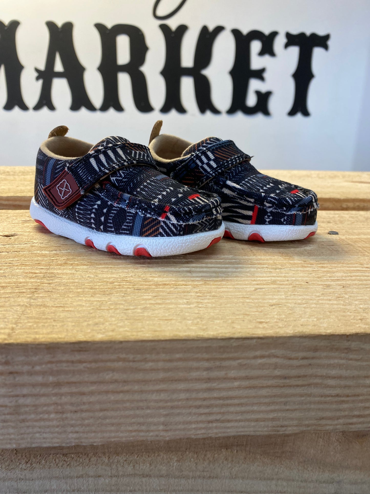 TWISTED X BLACK MULTI MOCS