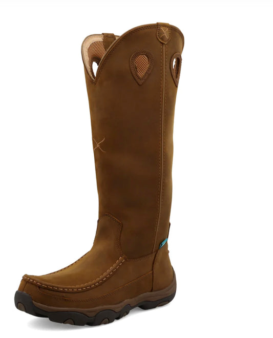 TWISTED X MENS HIKER BOOT D TOE 17” WATERPROOF AND SNAKEPROOF