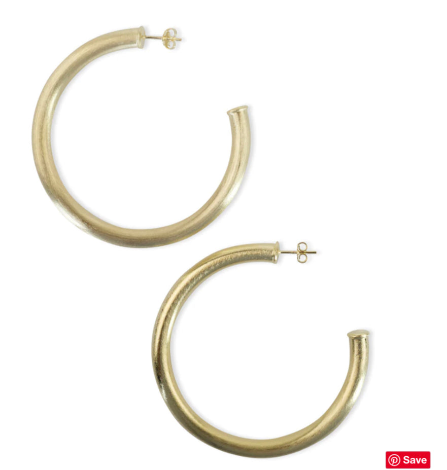 SHEILA FAJL ARLENE HOOP EARRINGS