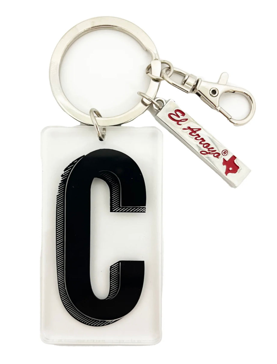 EL ARROYO MARQUEE LETTER KEYCHAINS