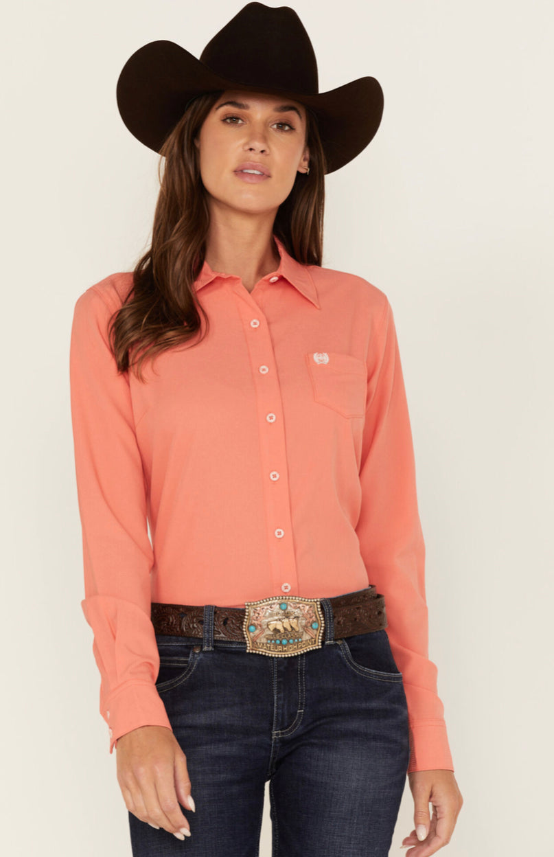 CINCH ARENAFLEX WOMENS CORAL
