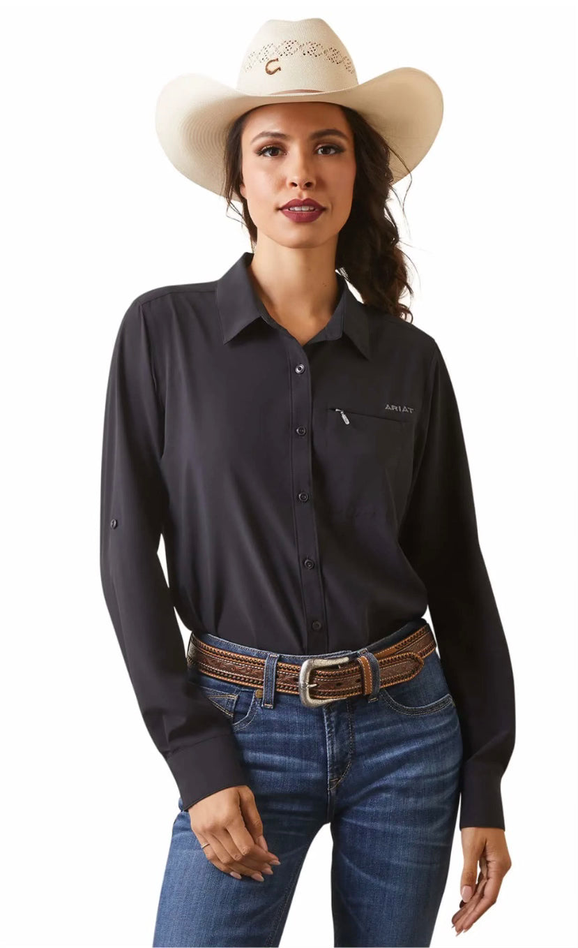 ARIAT WOMENS VENTTEK LONG SLEEVE SHIRT