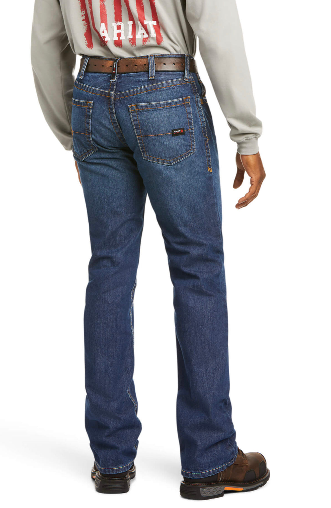 ARIAT M4 FR RELAXED BOOT CUT IN FLINT STYLE 10012552