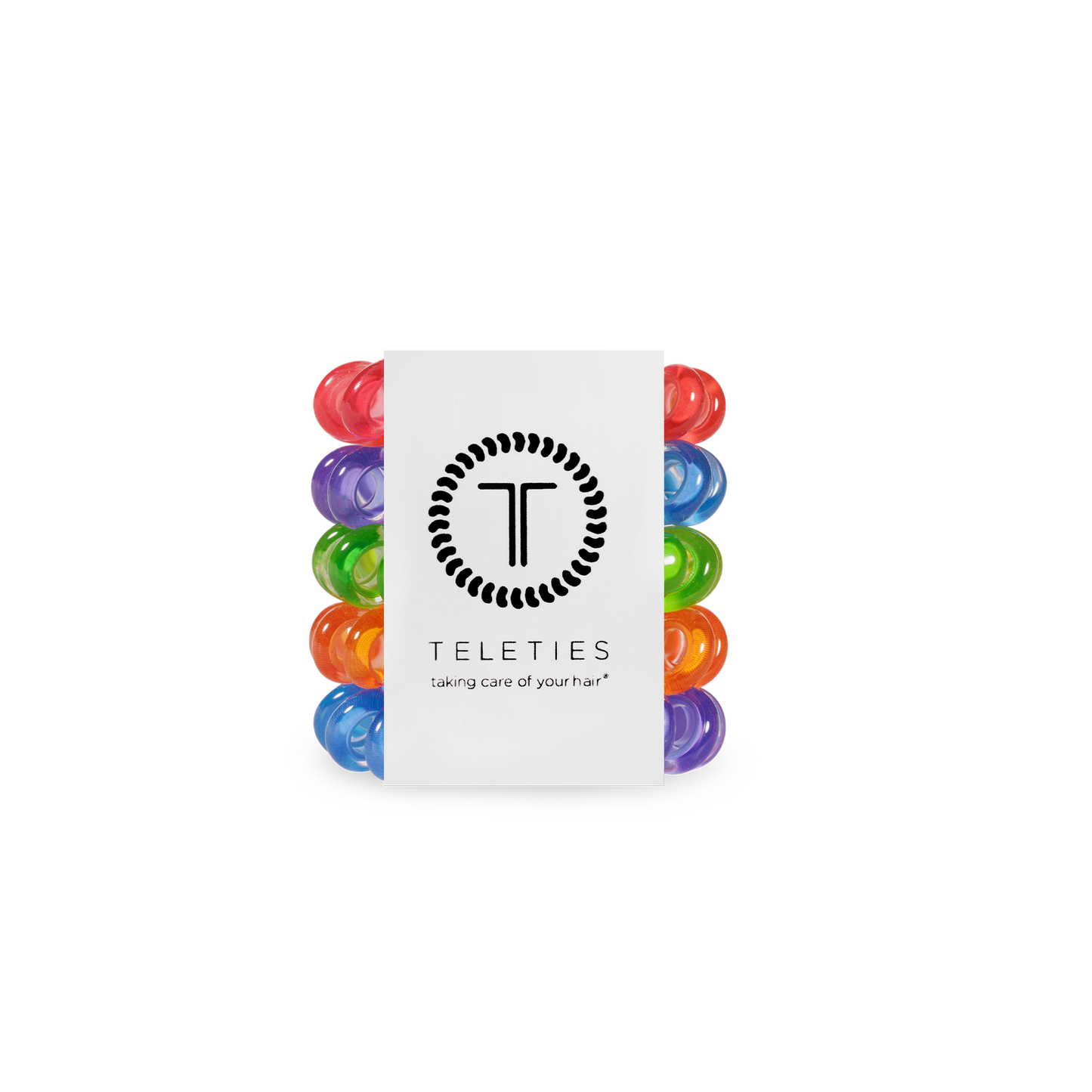 TELETIES - Spiral Hair Coils | Tiny | Heatwave